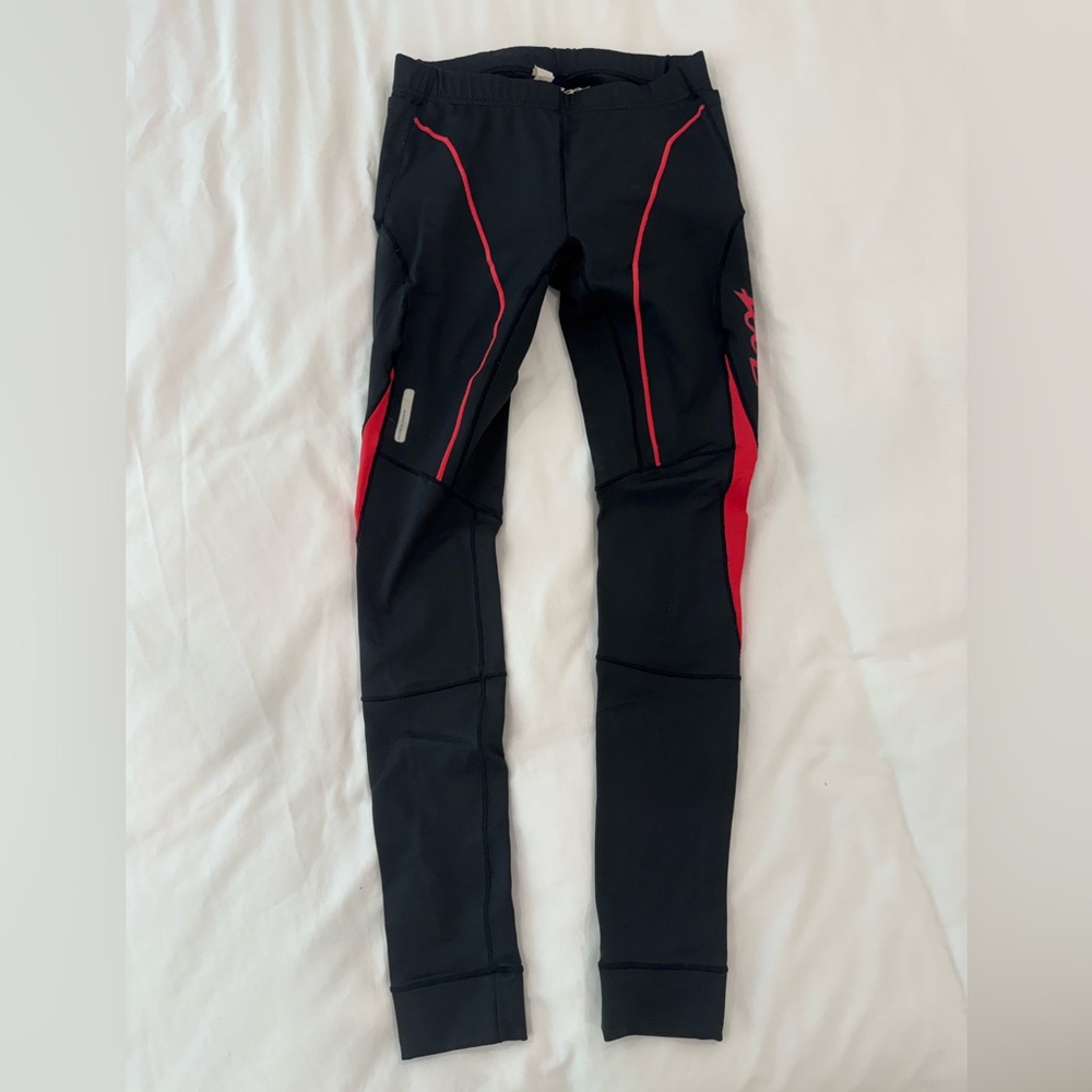 Zoot Black Athletic Tights with  Logo